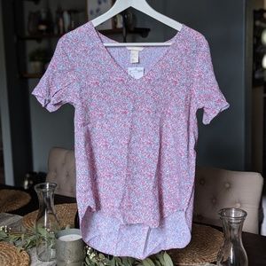 H&M Flower Blouse